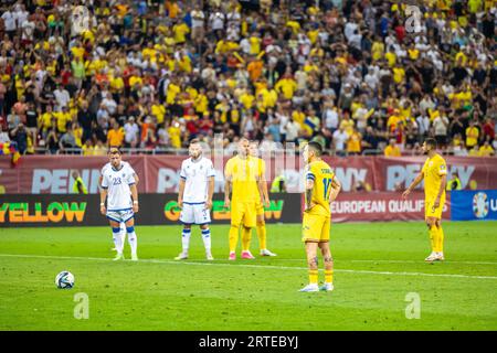 Bucarest, Roumanie. 13 septembre 2023. Nicolae Stanciu de Roumanie lors de l'UEFA Euro 2024, qualifications européennes, match de football du Groupe I entre la Roumanie et le Kosovo le 12 septembre 2023 à l'Arena Nationala de Bucarest, Roumanie - photo Mihnea Tatu/DPPI crédit : DPPI Media/Alamy Live News Banque D'Images