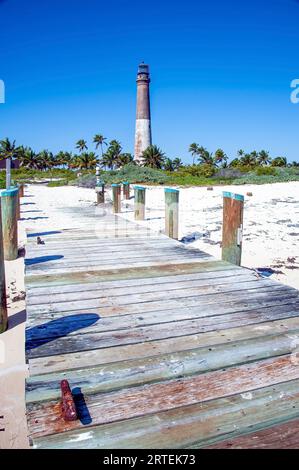 Lumière Dry Tortugas sur Loggerhead Key, Dry Tortugas National Park, Floride, États-Unis ; Floride, États-Unis d'Amérique Banque D'Images