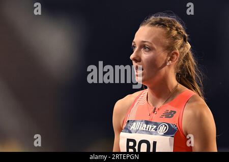 BRUXELLES - Femke bol lors de l'Allianz Memorial Van Damme 2023, dans le cadre de la Diamond League 2023 au Stade Roi Baudouin le 8 septembre 2023 à Bruxelles, Belgique. ANP | Hollandse Hoogte | GERRIT VAN COLOGNE Banque D'Images