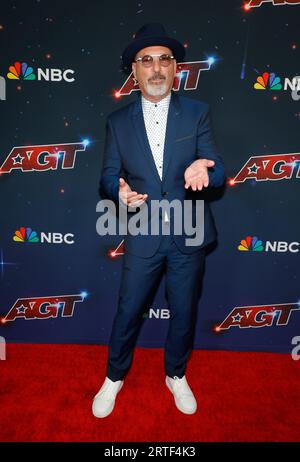 Pasadena, ca. 12 septembre 2023. Howie Mandel à la saison 18 America's Got Talent Red Carpet Show Live à l'Hôtel Dena à Pasadena, Californie, le 12 septembre 2023. Crédit : Faye Sadou/Media Punch/Alamy Live News Banque D'Images