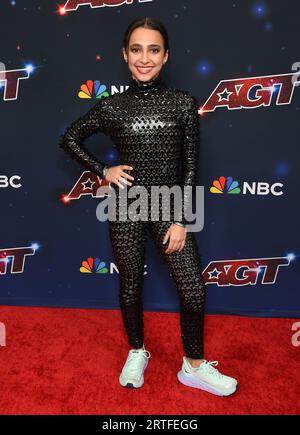 Pasadena, États-Unis. 12 septembre 2023. Mariandrea en coulisses de la saison 18 Live Show Red Carpet de « America's Got Talent » le 12 septembre 2023, à l'Hôtel Dena à Pasadena, CA. © Lisa OConnor/AFF-USA.com crédit : AFF/Alamy Live News Banque D'Images