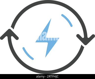 Icône d'efficacité énergétique image. Illustration de Vecteur