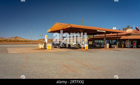 Australie occidentale, Australie - Station-service Shell Banque D'Images