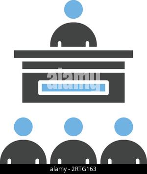 Icône de séminaire image. Illustration de Vecteur
