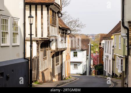 Le quartier néerlandais, Colchester Essex UK Banque D'Images