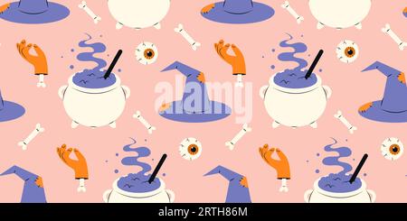 Joli motif sans couture Halloween Illustration de Vecteur