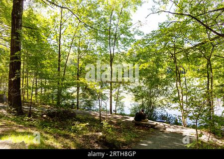 Le Rockefeller State Park Pocantico Hills New York USA Banque D'Images