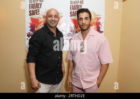 13 septembre 2023 : GEORGE BASHA et FIRASS DIRANI assistent à la projection spéciale de « hostiles Forces » au United Cinemas Collaroy le 13 septembre 2023 à Sydney, Nouvelle-Galles du Sud, Australie (image de crédit : © Christopher Khoury/Australian Press Agency via ZUMA Wire) À USAGE ÉDITORIAL UNIQUEMENT! Non destiné à UN USAGE commercial ! Banque D'Images
