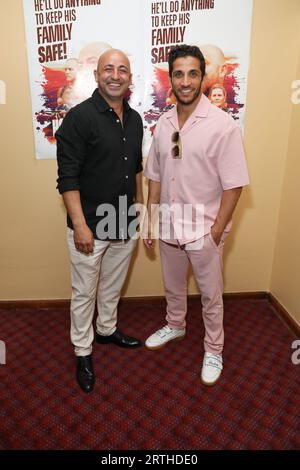13 septembre 2023 : GEORGE BASHA et FIRASS DIRANI assistent à la projection spéciale de « hostiles Forces » au United Cinemas Collaroy le 13 septembre 2023 à Sydney, Nouvelle-Galles du Sud, Australie (image de crédit : © Christopher Khoury/Australian Press Agency via ZUMA Wire) À USAGE ÉDITORIAL UNIQUEMENT! Non destiné à UN USAGE commercial ! Banque D'Images