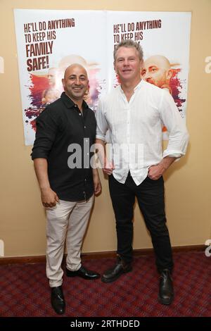 13 septembre 2023 : GEORGE BASHA et STEPHEN ANDERTON assistent à la projection spéciale de « hostiles Forces » au United Cinemas Collaroy le 13 septembre 2023 à Sydney, Nouvelle-Galles du Sud Australie (image de crédit : © Christopher Khoury/Australian Press Agency via ZUMA Wire) À USAGE ÉDITORIAL UNIQUEMENT! Non destiné à UN USAGE commercial ! Banque D'Images