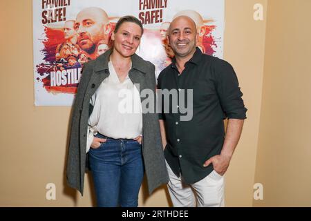 13 septembre 2023 : MAYA STANGE et GEORGE BASHA assistent à la projection spéciale de « hostiles Forces » au United Cinemas Collaroy le 13 septembre 2023 à Sydney, Nouvelle-Galles du Sud Australie (image de crédit : © Christopher Khoury/Australian Press Agency via ZUMA Wire) À USAGE ÉDITORIAL UNIQUEMENT! Non destiné à UN USAGE commercial ! Banque D'Images