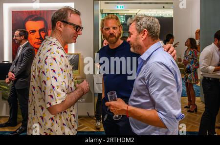 L'ouverture de l'exposition Alistair Guy à la Maison Swaine à New Bond Street, 2023 Banque D'Images