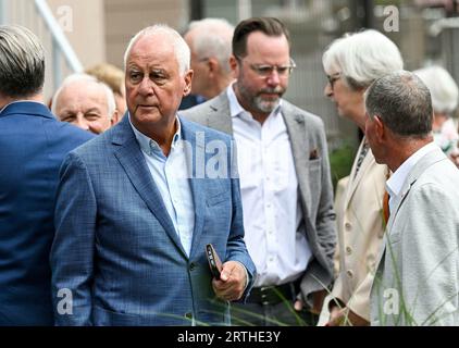 Hanau, Deutschland. 13 septembre 2023. 13 septembre 2023, xpsx, local Hanau ouverture de la Maison de la Jeunesse, de gauche à droite crédit : dpa/Alamy Live News Banque D'Images