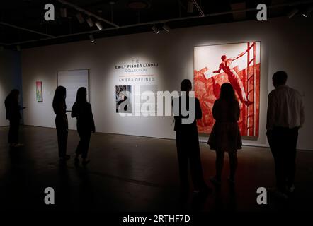 New York, États-Unis. 13 septembre 2023. La collection Emily Fisher Landau est exposée chez Sotheby's le mercredi 13 septembre 2023 à New York. Photo de John Angelillo/UPI crédit : UPI/Alamy Live News Banque D'Images