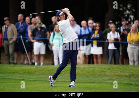 Vernon Kay pendant le Pro-Am avant le Championnat BMW PGA 2023 au Wentworth Golf Club à Virginia Water, Surrey. Date de la photo : mercredi 13 septembre 2023. Banque D'Images