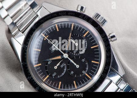 Omega Speedmaster 2998-1 Oval-O. Banque D'Images