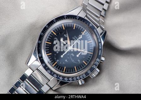 Omega Speedmaster 2998-1 Oval-O. Banque D'Images