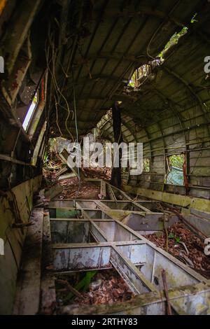 Kuranda, Australie, juin 27 2016 : le célèbre Douglas C-47 Skytrain s'est écrasé dans le township rural de Kuranda dans le Queensland, en Australie Banque D'Images