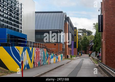 Campus de l'Université des Arts créatifs (UCA) à Farnham, Surrey, Angleterre, Royaume-Uni Banque D'Images