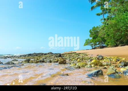 Plage de barra grande étonnant situé à l'Ponta do Muta Brésil Banque D'Images