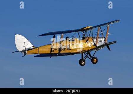 De Havilland DH82 Tiger Moth Banque D'Images