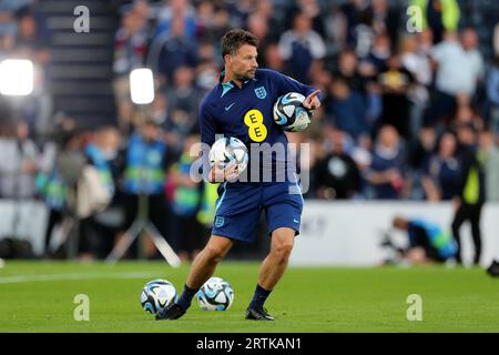 Lors du 150th Anniversary Heritage Match entre l'Écosse et l'Angleterre à Hampden Park, Glasgow, le mardi 12 septembre 2023. (Photo : Mark Fletcher | MI News) crédit : MI News & Sport / Alamy Live News Banque D'Images