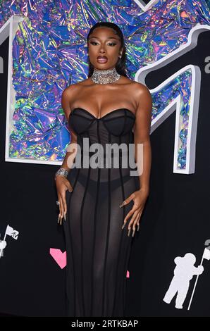 Megan Thee Stallion assiste aux MTV Video Music Awards 2023 au Prudential Center le 12 septembre 2023 à Newark, New Jersey. Photo : Jeremy Smith/imageSPACE Banque D'Images