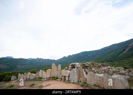 Tombe des géants d'Osono - Sardaigne - Italie Banque D'Images