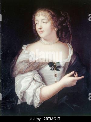 Marie de Rabutin-Chantal, marquise de Sévigné (1626-1696), dite « Madame de Sévigné » est une aristocrate française, portrait à l'huile sur toile de Claude Lefebvre (attribué à), vers 1665 Banque D'Images