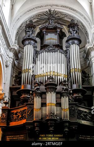 Église catholique notre Dame du Finisterre, Bruxelles, Belgique. Banque D'Images