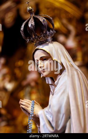 Le sanctuaire de Senhor BOM Jesus. Vierge Marie. Notre Dame de Fatima. Matosinhos. Portugal. Banque D'Images