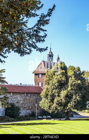 BADEN-WUERTTEMBERG : ESSLINGEN AM NECKAR - CHÂTEAU Banque D'Images