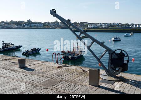 Le port de Donaghadee County Down Northern Ireland UK Banque D'Images