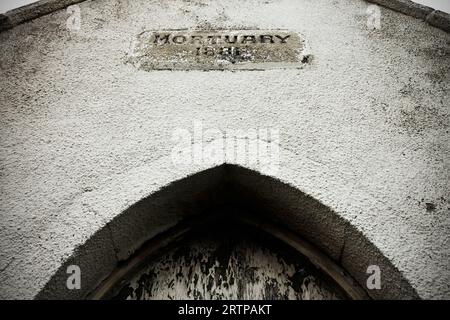 La morgue de Saltburn de Grade II (1881), Saltburn, Royaume-Uni. Banque D'Images