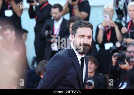 Pablo Larraín tapis rouge finale mostra del cinema di Venezia 2023 Banque D'Images