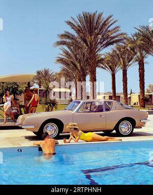 STUDEBAKER AVANTI produit de 1962 à 1963 Banque D'Images
