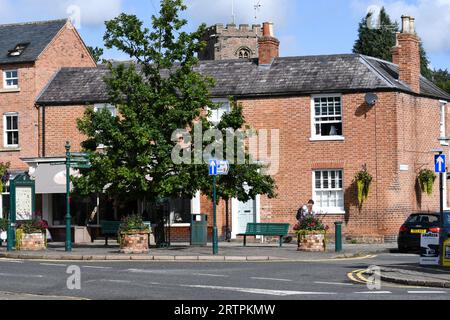 Vue générale du village de quorn leicestershire Banque D'Images