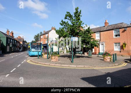 Vue générale du village de quorn leicestershire Banque D'Images