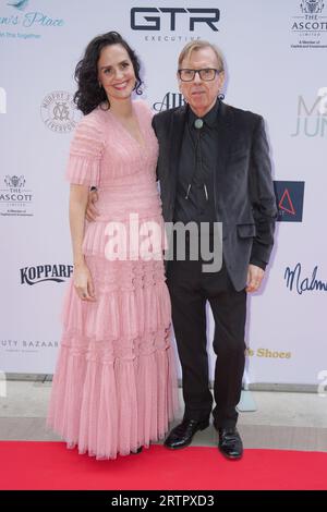 Leanne Best et Timothy Spall assistent à la première de Bolan's Shoes à FACT à Liverpool. Date de la photo : jeudi 14 septembre 2023. Banque D'Images