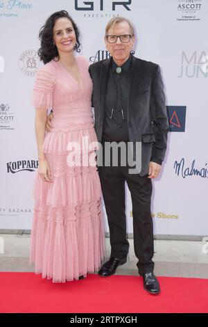 Leanne Best et Timothy Spall assistent à la première de Bolan's Shoes à FACT à Liverpool. Date de la photo : jeudi 14 septembre 2023. Banque D'Images