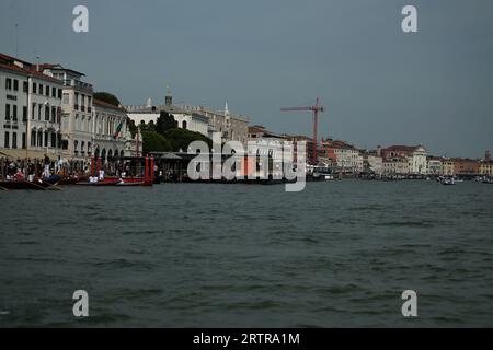 Venedig, Italie. 03 septembre 2023. Aperçu de la ville lagunaire de Venise. Crédit : Stefanie Rex/dpa/Alamy Live News Banque D'Images