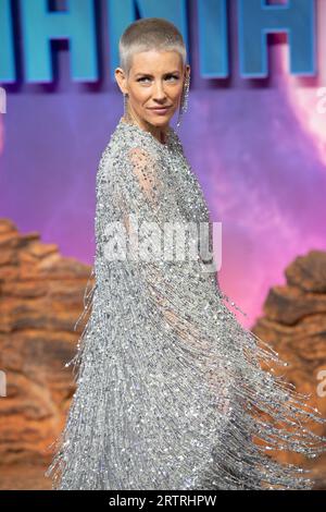 Londres, Royaume-Uni. 16 février 2023. Sur la photo : Evangeline Lilly assiste à la projection de Gala britannique de 'Ant-Man and the Wasp : Quantumania' au BFI IMAX. Crédit : Justin Banque D'Images