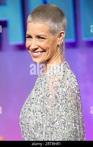 Londres, Royaume-Uni. 16 février 2023. Sur la photo : Evangeline Lilly assiste à la projection de Gala britannique de 'Ant-Man and the Wasp : Quantumania' au BFI IMAX. Crédit : Justin Banque D'Images