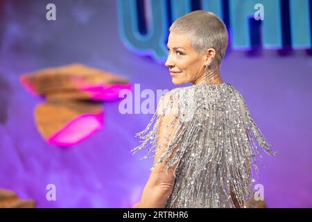 Londres, Royaume-Uni. 16 février 2023. Sur la photo : Evangeline Lilly assiste à la projection de Gala britannique de 'Ant-Man and the Wasp : Quantumania' au BFI IMAX. Crédit : Justin Banque D'Images