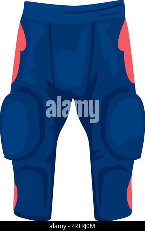 icône du pantalon de football américain Illustration de Vecteur