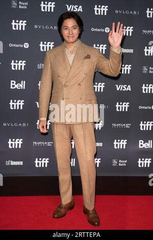 14 septembre 2023, Toronto, Ontario, Canada : Jang Dong-gun assiste à la première ''A Normal Family'' au Festival international du film de Toronto 2023 au Roy Thomson Hall le 14 septembre 2023 à Toronto, Ontario, Canada. (Image de crédit : © Angel Marchini/ZUMA Press Wire) USAGE ÉDITORIAL SEULEMENT! Non destiné à UN USAGE commercial ! Banque D'Images