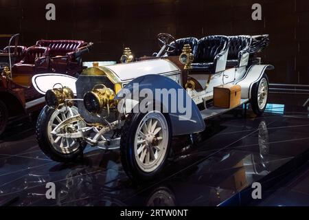 Musée Mercedes-Benz Stuttgart Allemagne Banque D'Images