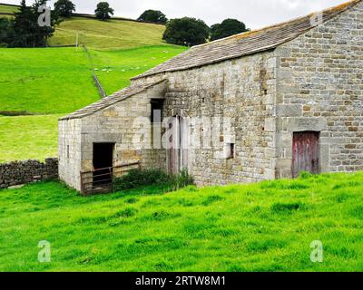 Grange le long de la Nidderdale Way entre WATH et Heathfield Nidderdale AONB North Yorkshire Angleterre Banque D'Images