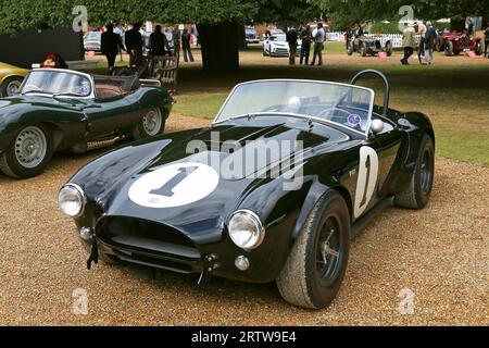 AC Shelby Cobra 'CSX 2001' (1962) (Prince Michael of Kent Award Winner), Concours of Elegance 2023, Hampton court Palace, Londres, Royaume-Uni, Europe Banque D'Images