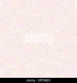 Fond vectoriel abstrait fleurs à pois texture sans couture couleurs pastel Illustration de Vecteur